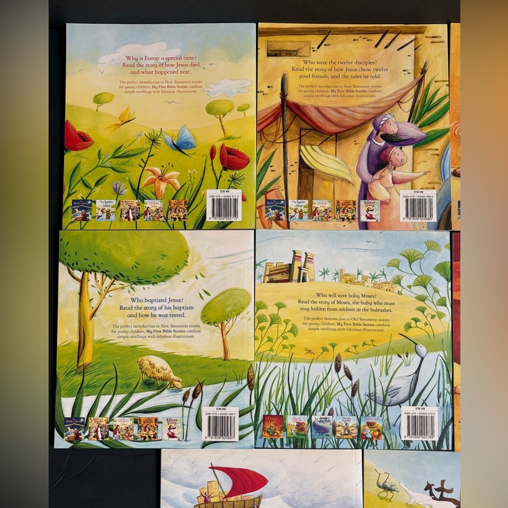 8 My First Bible Stories Introduction To Old Testament Stories 4 Young Children - Picture 6 of 16